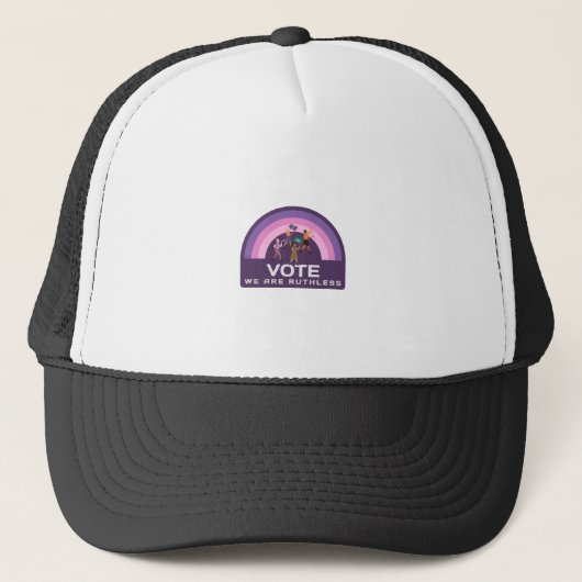 Casquette Vote Nous sommes sans pitié (Devant)