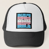 Casquette Vote pour Trans Rights (Devant)