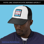 Casquette Vote pour Trans Rights<br><div class="desc">Votez pour le chapeau du camionneur Trans Rights. Portez ce casquette haut et fort et faites une déclaration audacieuse sur les DROITS et les élections américaines en novembre prochain.</div>