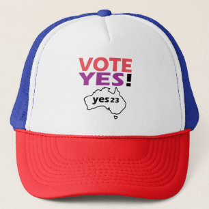 Casquette Votez Oui Pour La Voix Des Australiens Indigènes 