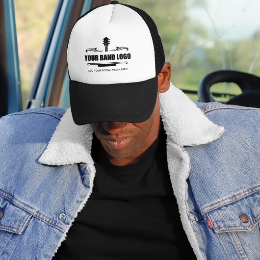 Casquette Votre logo de bande