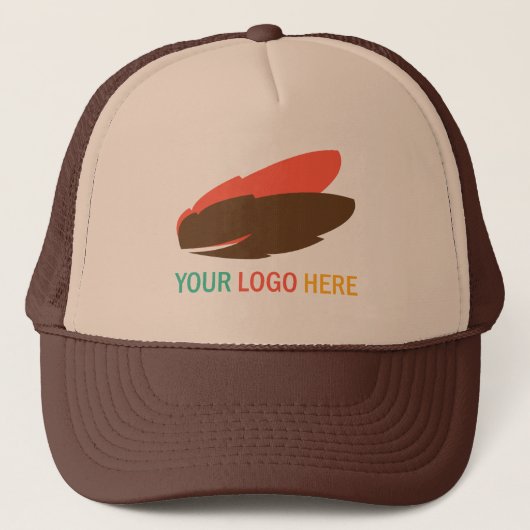 Casquette Votre logo ici promotion d'entreprise (Devant)