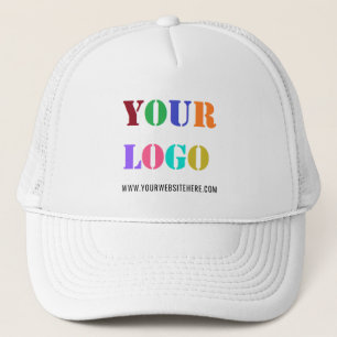 Casquette Votre Logo Site Web Trucker Chapeau promotionnel B