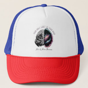 Casquette Votre seule limite est votre esprit : Citation mot