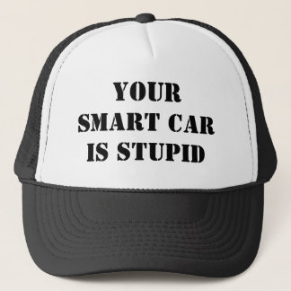 CASQUETTE VOTRE VOITURE INTELLIGENTE EST STUPIDE