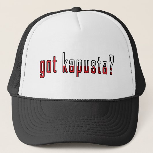 Casquette vous avez kapusta ? Fanion (Devant)