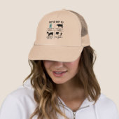 Casquette Vous devez savoir quand faire drôle Ranch Vaches d (En situation)