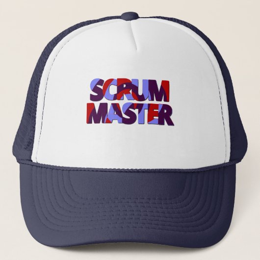 Casquette Vous êtes le maître du Scrum (Devant)