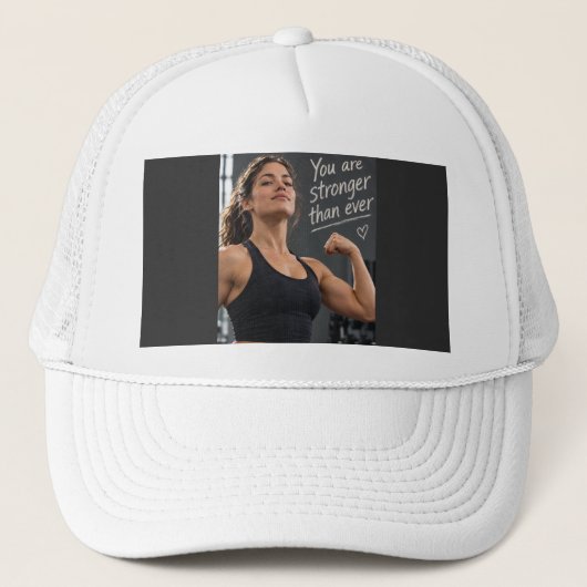 Casquette Vous êtes plus fort que jamais (Devant)