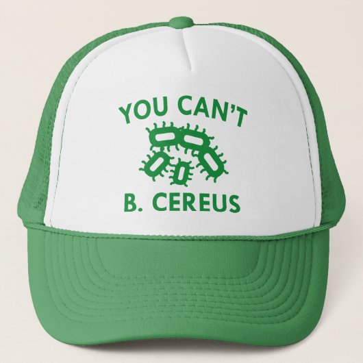 Casquette Vous ne pouvez pas B. Cereus (Devant)