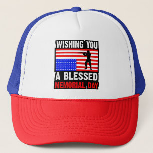 Casquette Vous souhaitant un Memorial Day béni