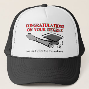 Casquette Vous voulez des frites avec ce chapeau à insulte d
