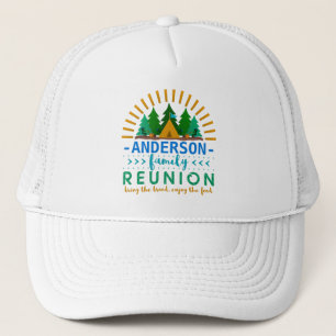 Casquette Voyage de camping amusant à la Réunion familiale