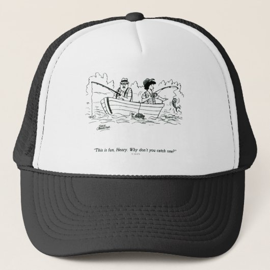 Casquette Voyage de pêche (Devant)
