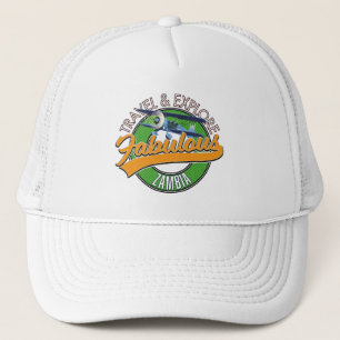 Casquette Voyagez et explorez la fabuleuse Zambie