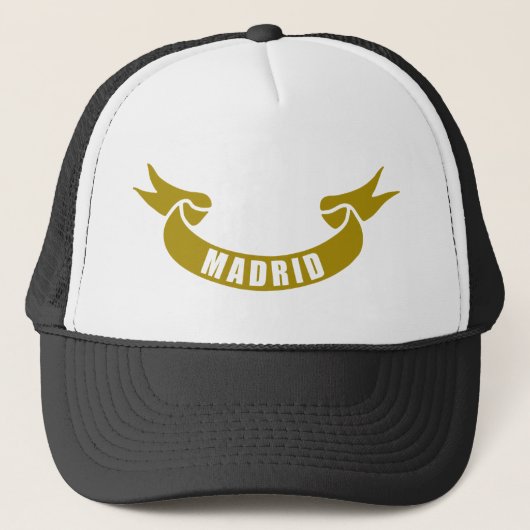 Casquette Vrai-bande-Madrid (Devant)