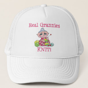 Casquette Vrai KNIT de mamies !