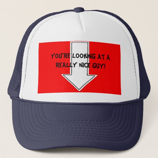 Casquette vraiment intéressant de type (Devant)