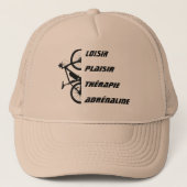 Casquette VTT adrénaline (Devant)