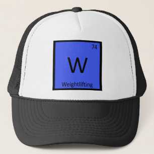 Casquette W - Haltérophilie Chimie des Sports Tableau Périod