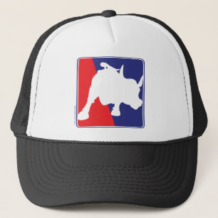 Casquette Wall Street Red White et Blue Bull
