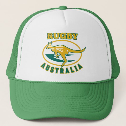 Casquette Wallaby de kangourou de l'Australie de rugby (Devant)