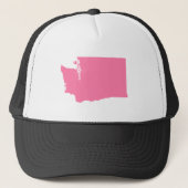 Casquette Washington en rose (Devant)