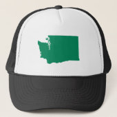 Casquette Washington en vert (Devant)