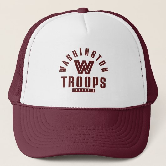 Casquette Washington Troops Trucker Hat (Devant)