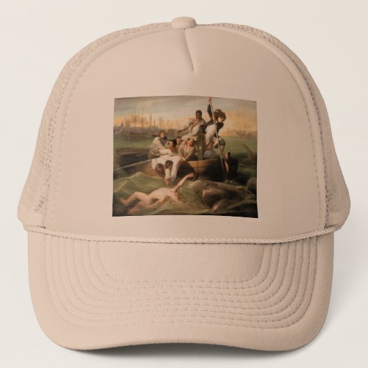Casquette Watson et le requin, par John Singleton Copley (Devant)