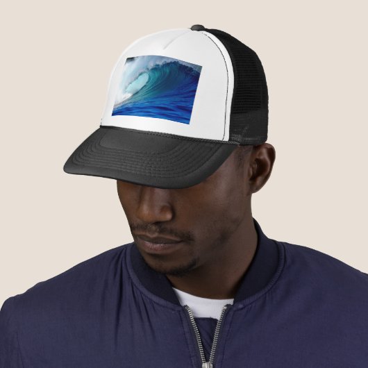 Casquette Wave ocean surfing (En situation)