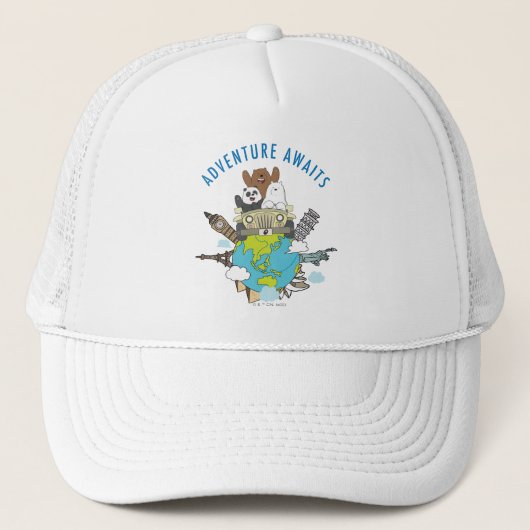 Casquette We Bare Bears - Adventure Await (Devant)