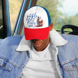 Casquette We The People Like To Party Fourth of July Party