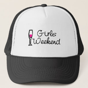 Casquette Week-end de filles (vin)