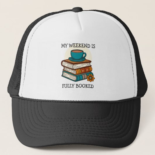 Casquette Week-end Les Amateurs De Livre Entièrement Réservé (Devant)