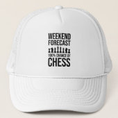 Casquette Weekend Forecast - 100% Chance of Chess (Devant)