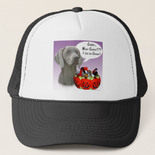 Casquette Weimaraner Halloween Candy