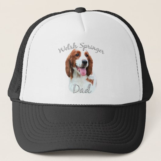 Casquette Welsh Springer Spaniel Papa 2 (Devant)