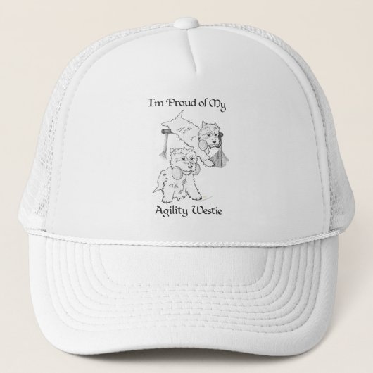 Casquette Westie Agilité (Devant)