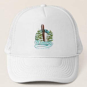 Casquette Whaleback New Hampshire - logo de ski rétro