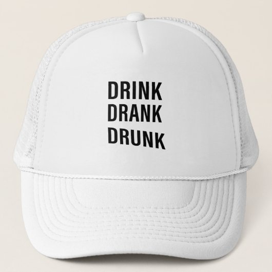 Casquette Whiskey cite d'amusants propos d'alcool (Devant)