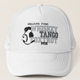 Casquette Whiskey Tango Foxtrot - Humour de l'aviation