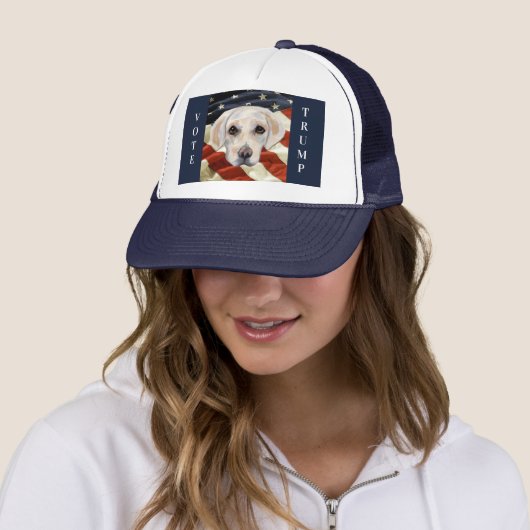 Casquette White Labrador Retriever (En situation)