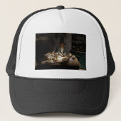 Casquette White Witch's Kitchen Museum, Witchcraft & MAGICK (Devant)