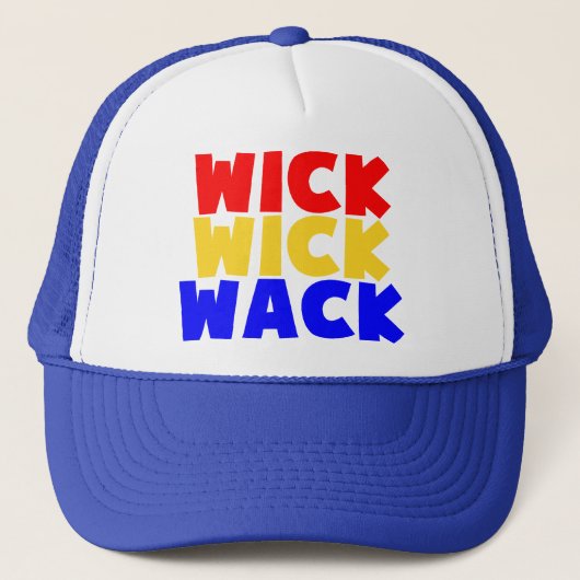 Casquette Wick Wick Wack (Devant)