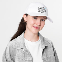 Casquette Wife Mom Nurse Stethoscope Heart RN