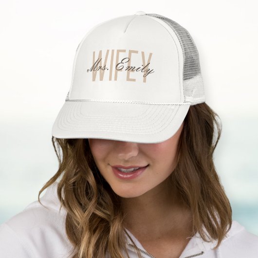 Casquette Wifey, personalized gift for wife, future Mrs.