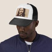 Casquette Wild Bill Hickok peignant le portrait (En situation)