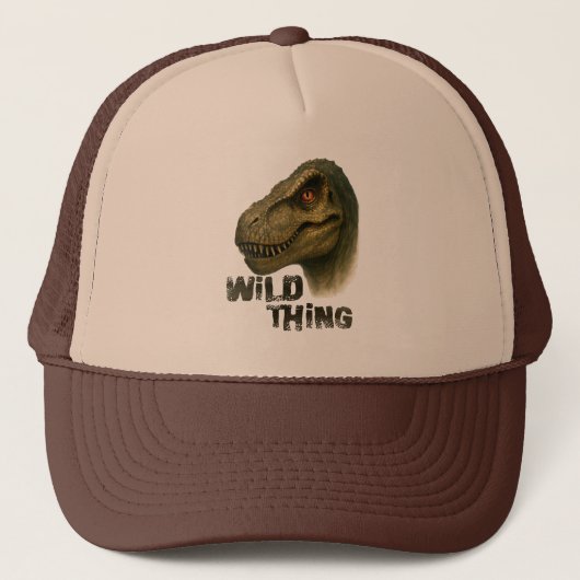 Casquette Wild Thing -conception par Maaya_Prints, (Devant)