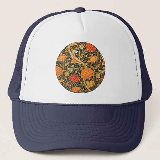 Casquette William Morris Cray Fond d'écran Motif (Devant)